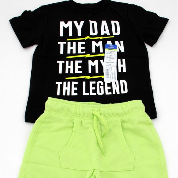 Okie Dokie Toddler Boys' Short Set 2-pc. Size 2T - Picture 2 of 8